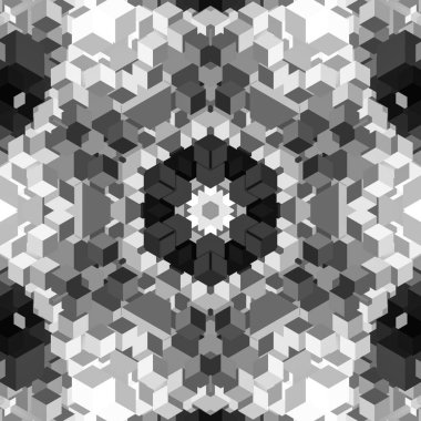 Soyut Bilgisayar Fraktal Tasarımı. Fraktal hiç bitmeyen bir desen. Fraktallar, farklı ölçeklerde kendine benzeyen sonsuz derecede karmaşık kalıplardır. Cep telefonu duvar kağıdı için harika.