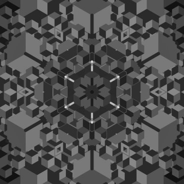 Soyut Bilgisayar Fraktal Tasarımı. Fraktal hiç bitmeyen bir desen. Fraktallar, farklı ölçeklerde kendine benzeyen sonsuz derecede karmaşık kalıplardır. Cep telefonu duvar kağıdı için harika.