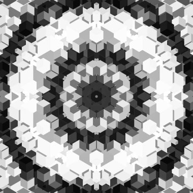 Soyut Bilgisayar Fraktal Tasarımı. Fraktal hiç bitmeyen bir desen. Fraktallar, farklı ölçeklerde kendine benzeyen sonsuz derecede karmaşık kalıplardır. Cep telefonu duvar kağıdı için harika.