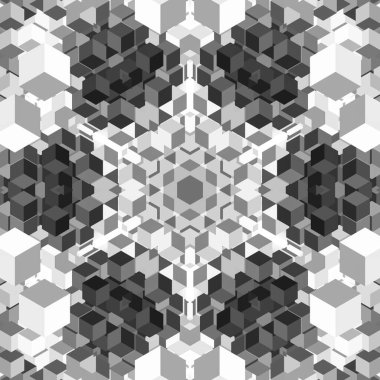 Soyut Bilgisayar Fraktal Tasarımı. Fraktal hiç bitmeyen bir desen. Fraktallar, farklı ölçeklerde kendine benzeyen sonsuz derecede karmaşık kalıplardır. Cep telefonu duvar kağıdı için harika.