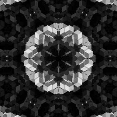 Soyut Bilgisayar Fraktal Tasarımı. Fraktal hiç bitmeyen bir desen. Fraktallar, farklı ölçeklerde kendine benzeyen sonsuz derecede karmaşık kalıplardır. Cep telefonu duvar kağıdı için harika.