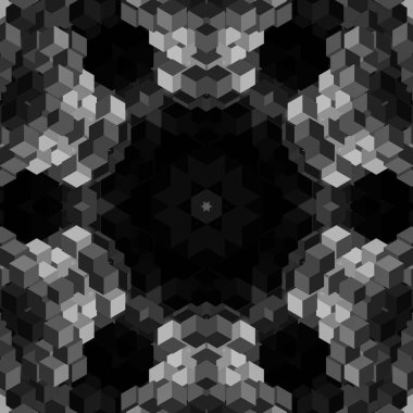 Soyut Bilgisayar Fraktal Tasarımı. Fraktal hiç bitmeyen bir desen. Fraktallar, farklı ölçeklerde kendine benzeyen sonsuz derecede karmaşık kalıplardır. Cep telefonu duvar kağıdı için harika.