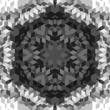 Soyut Bilgisayar Fraktal Tasarımı. Fraktal hiç bitmeyen bir desen. Fraktallar, farklı ölçeklerde kendine benzeyen sonsuz derecede karmaşık kalıplardır. Cep telefonu duvar kağıdı için harika.