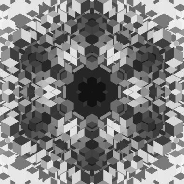 Soyut Bilgisayar Fraktal Tasarımı. Fraktal hiç bitmeyen bir desen. Fraktallar, farklı ölçeklerde kendine benzeyen sonsuz derecede karmaşık kalıplardır. Cep telefonu duvar kağıdı için harika.