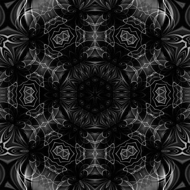 Soyut Bilgisayar Fraktal Tasarımı. Fraktal hiç bitmeyen bir desen. Fraktallar, farklı ölçeklerde kendine benzeyen sonsuz derecede karmaşık kalıplardır. Cep telefonu duvar kağıdı için harika.