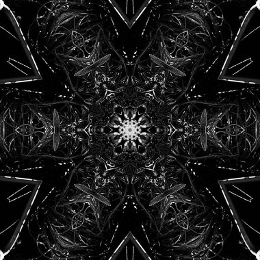 Soyut Bilgisayar Fraktal Tasarımı. Fraktal hiç bitmeyen bir desen. Fraktallar, farklı ölçeklerde kendine benzeyen sonsuz derecede karmaşık kalıplardır. Cep telefonu duvar kağıdı için harika.