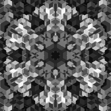 Soyut Bilgisayar Fraktal Tasarımı. Fraktal hiç bitmeyen bir desen. Fraktallar, farklı ölçeklerde kendine benzeyen sonsuz derecede karmaşık kalıplardır. Cep telefonu duvar kağıdı için harika.