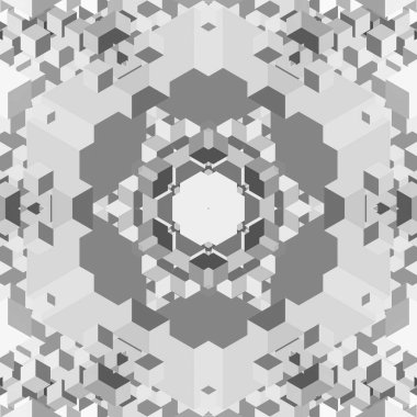 Soyut Bilgisayar Fraktal Tasarımı. Fraktal hiç bitmeyen bir desen. Fraktallar, farklı ölçeklerde kendine benzeyen sonsuz derecede karmaşık kalıplardır. Cep telefonu duvar kağıdı için harika.