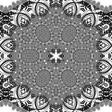 Soyut Bilgisayar Fraktal Tasarımı. Fraktal hiç bitmeyen bir desen. Fraktallar, farklı ölçeklerde kendine benzeyen sonsuz derecede karmaşık kalıplardır. Cep telefonu duvar kağıdı için harika.