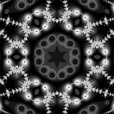 Soyut Bilgisayar Fraktal Tasarımı. Fraktal hiç bitmeyen bir desen. Fraktallar, farklı ölçeklerde kendine benzeyen sonsuz derecede karmaşık kalıplardır. Cep telefonu duvar kağıdı için harika.