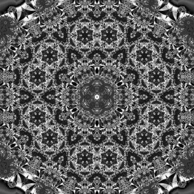 Soyut Bilgisayar Fraktal Tasarımı. Fraktal hiç bitmeyen bir desen. Fraktallar, farklı ölçeklerde kendine benzeyen sonsuz derecede karmaşık kalıplardır. Cep telefonu duvar kağıdı için harika.