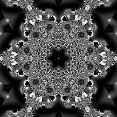 Soyut Bilgisayar Fraktal Tasarımı. Fraktal hiç bitmeyen bir desen. Fraktallar, farklı ölçeklerde kendine benzeyen sonsuz derecede karmaşık kalıplardır. Cep telefonu duvar kağıdı için harika.