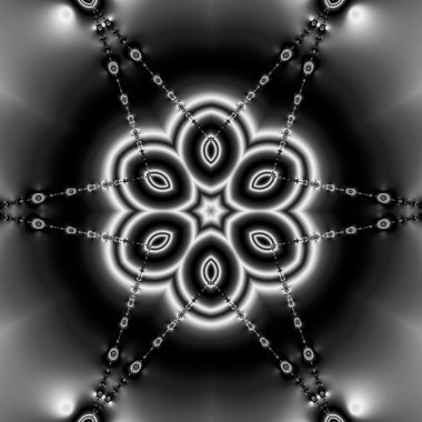Soyut Bilgisayar Fraktal Tasarımı. Fraktal hiç bitmeyen bir desen. Fraktallar, farklı ölçeklerde kendine benzeyen sonsuz derecede karmaşık kalıplardır. Cep telefonu duvar kağıdı için harika.