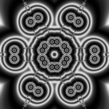 Soyut Bilgisayar Fraktal Tasarımı. Fraktal hiç bitmeyen bir desen. Fraktallar, farklı ölçeklerde kendine benzeyen sonsuz derecede karmaşık kalıplardır. Cep telefonu duvar kağıdı için harika.