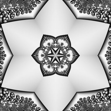 Soyut Bilgisayar Fraktal Tasarımı. Fraktal hiç bitmeyen bir desen. Fraktallar, farklı ölçeklerde kendine benzeyen sonsuz derecede karmaşık kalıplardır. Cep telefonu duvar kağıdı için harika.