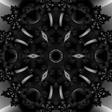 Soyut Bilgisayar Fraktal Tasarımı. Fraktal hiç bitmeyen bir desen. Fraktallar, farklı ölçeklerde kendine benzeyen sonsuz derecede karmaşık kalıplardır. Cep telefonu duvar kağıdı için harika.