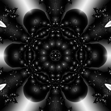 Soyut Bilgisayar Fraktal Tasarımı. Fraktal hiç bitmeyen bir desen. Fraktallar, farklı ölçeklerde kendine benzeyen sonsuz derecede karmaşık kalıplardır. Cep telefonu duvar kağıdı için harika.