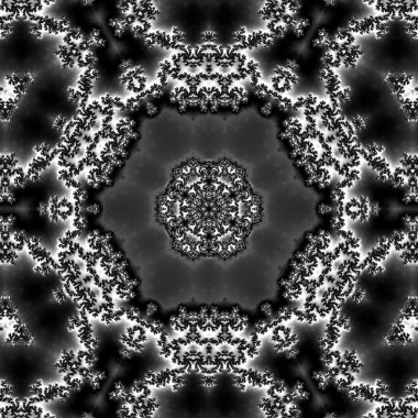 Soyut Bilgisayar Fraktal Tasarımı. Fraktal hiç bitmeyen bir desen. Fraktallar, farklı ölçeklerde kendine benzeyen sonsuz derecede karmaşık kalıplardır. Cep telefonu duvar kağıdı için harika.