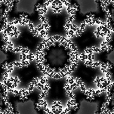 Soyut Bilgisayar Fraktal Tasarımı. Fraktal hiç bitmeyen bir desen. Fraktallar, farklı ölçeklerde kendine benzeyen sonsuz derecede karmaşık kalıplardır. Cep telefonu duvar kağıdı için harika.