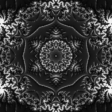 Soyut Bilgisayar Fraktal Tasarımı. Fraktal hiç bitmeyen bir desen. Fraktallar, farklı ölçeklerde kendine benzeyen sonsuz derecede karmaşık kalıplardır. Cep telefonu duvar kağıdı için harika.