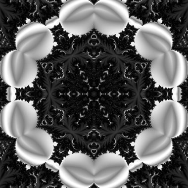 Soyut Bilgisayar Fraktal Tasarımı. Fraktal hiç bitmeyen bir desen. Fraktallar, farklı ölçeklerde kendine benzeyen sonsuz derecede karmaşık kalıplardır. Cep telefonu duvar kağıdı için harika.