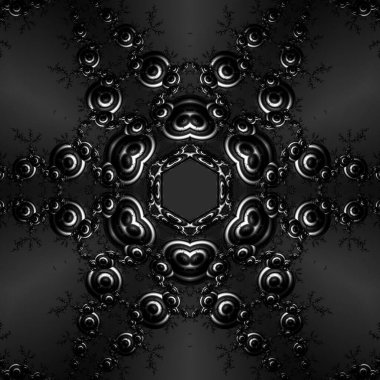 Soyut Bilgisayar Fraktal Tasarımı. Fraktal hiç bitmeyen bir desen. Fraktallar, farklı ölçeklerde kendine benzeyen sonsuz derecede karmaşık kalıplardır. Cep telefonu duvar kağıdı için harika.