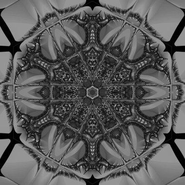 Soyut Bilgisayar Fraktal Tasarımı. Fraktal hiç bitmeyen bir desen. Fraktallar, farklı ölçeklerde kendine benzeyen sonsuz derecede karmaşık kalıplardır. Cep telefonu duvar kağıdı için harika.