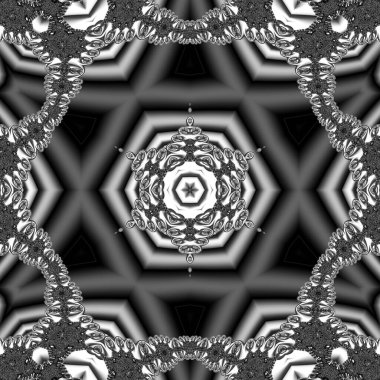 Soyut Bilgisayar Fraktal Tasarımı. Fraktal hiç bitmeyen bir desen. Fraktallar, farklı ölçeklerde kendine benzeyen sonsuz derecede karmaşık kalıplardır. Cep telefonu duvar kağıdı için harika.