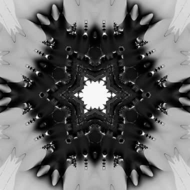 Soyut Bilgisayar Fraktal Tasarımı. Fraktal hiç bitmeyen bir desen. Fraktallar, farklı ölçeklerde kendine benzeyen sonsuz derecede karmaşık kalıplardır. Cep telefonu duvar kağıdı için harika.