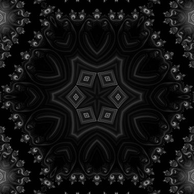 Soyut Bilgisayar Fraktal Tasarımı. Fraktal hiç bitmeyen bir desen. Fraktallar, farklı ölçeklerde kendine benzeyen sonsuz derecede karmaşık kalıplardır. Cep telefonu duvar kağıdı için harika.