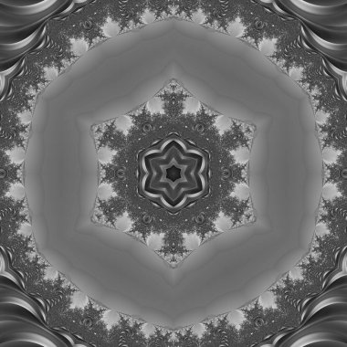 Soyut Bilgisayar Fraktal Tasarımı. Fraktal hiç bitmeyen bir desen. Fraktallar, farklı ölçeklerde kendine benzeyen sonsuz derecede karmaşık kalıplardır. Cep telefonu duvar kağıdı için harika.