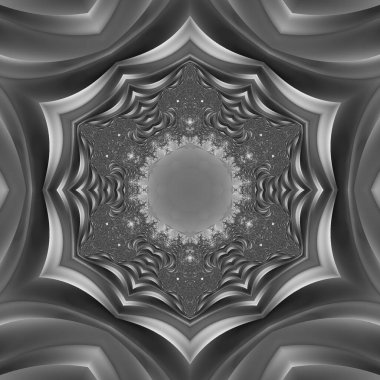 Soyut Bilgisayar Fraktal Tasarımı. Fraktal hiç bitmeyen bir desen. Fraktallar, farklı ölçeklerde kendine benzeyen sonsuz derecede karmaşık kalıplardır. Cep telefonu duvar kağıdı için harika.