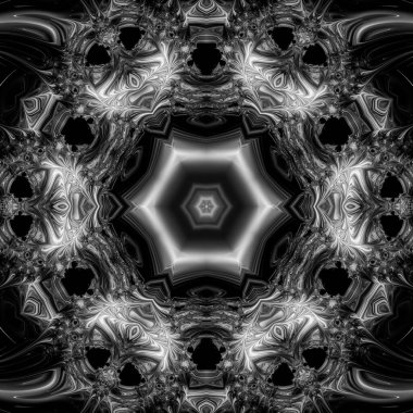 Soyut Bilgisayar Fraktal Tasarımı. Fraktal hiç bitmeyen bir desen. Fraktallar, farklı ölçeklerde kendine benzeyen sonsuz derecede karmaşık kalıplardır. Cep telefonu duvar kağıdı için harika.