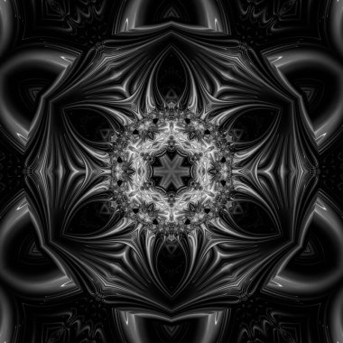 Soyut Bilgisayar Fraktal Tasarımı. Fraktal hiç bitmeyen bir desen. Fraktallar, farklı ölçeklerde kendine benzeyen sonsuz derecede karmaşık kalıplardır. Cep telefonu duvar kağıdı için harika.