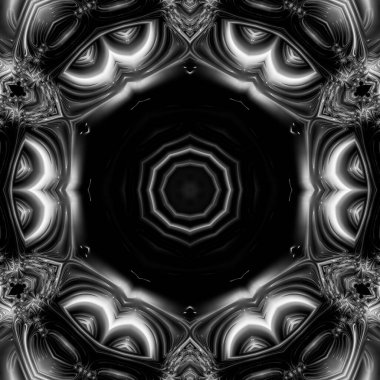Soyut Bilgisayar Fraktal Tasarımı. Fraktal hiç bitmeyen bir desen. Fraktallar, farklı ölçeklerde kendine benzeyen sonsuz derecede karmaşık kalıplardır. Cep telefonu duvar kağıdı için harika.
