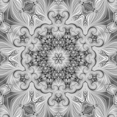 Soyut Bilgisayar Fraktal Tasarımı. Fraktal hiç bitmeyen bir desen. Fraktallar, farklı ölçeklerde kendine benzeyen sonsuz derecede karmaşık kalıplardır. Cep telefonu duvar kağıdı için harika.