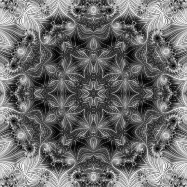 Soyut Bilgisayar Fraktal Tasarımı. Fraktal hiç bitmeyen bir desen. Fraktallar, farklı ölçeklerde kendine benzeyen sonsuz derecede karmaşık kalıplardır. Cep telefonu duvar kağıdı için harika.