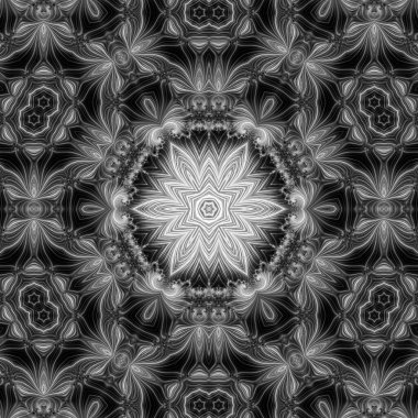 Soyut Bilgisayar Fraktal Tasarımı. Fraktal hiç bitmeyen bir desen. Fraktallar, farklı ölçeklerde kendine benzeyen sonsuz derecede karmaşık kalıplardır. Cep telefonu duvar kağıdı için harika.