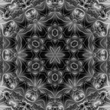 Soyut Bilgisayar Fraktal Tasarımı. Fraktal hiç bitmeyen bir desen. Fraktallar, farklı ölçeklerde kendine benzeyen sonsuz derecede karmaşık kalıplardır. Cep telefonu duvar kağıdı için harika.