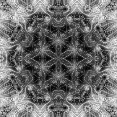 Soyut Bilgisayar Fraktal Tasarımı. Fraktal hiç bitmeyen bir desen. Fraktallar, farklı ölçeklerde kendine benzeyen sonsuz derecede karmaşık kalıplardır. Cep telefonu duvar kağıdı için harika.