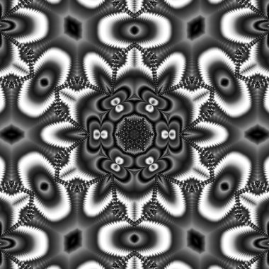 Soyut Bilgisayar Fraktal Tasarımı. Fraktal hiç bitmeyen bir desen. Fraktallar, farklı ölçeklerde kendine benzeyen sonsuz derecede karmaşık kalıplardır. Cep telefonu duvar kağıdı için harika.