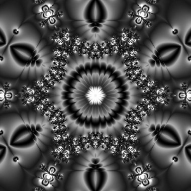 Soyut Bilgisayar Fraktal Tasarımı. Fraktal hiç bitmeyen bir desen. Fraktallar, farklı ölçeklerde kendine benzeyen sonsuz derecede karmaşık kalıplardır. Cep telefonu duvar kağıdı için harika.