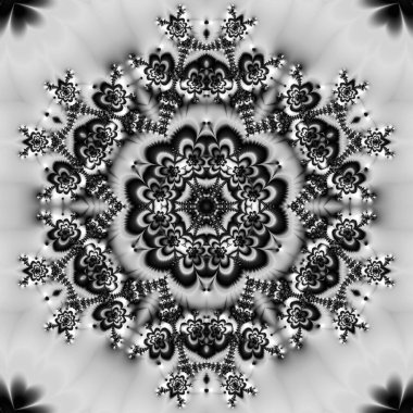 Soyut Bilgisayar Fraktal Tasarımı. Fraktal hiç bitmeyen bir desen. Fraktallar, farklı ölçeklerde kendine benzeyen sonsuz derecede karmaşık kalıplardır. Cep telefonu duvar kağıdı için harika.