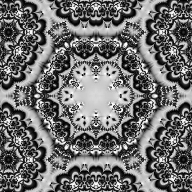 Soyut Bilgisayar Fraktal Tasarımı. Fraktal hiç bitmeyen bir desen. Fraktallar, farklı ölçeklerde kendine benzeyen sonsuz derecede karmaşık kalıplardır. Cep telefonu duvar kağıdı için harika.