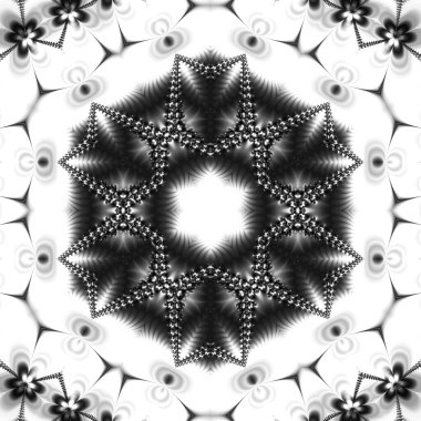 Soyut Bilgisayar Fraktal Tasarımı. Fraktal hiç bitmeyen bir desen. Fraktallar, farklı ölçeklerde kendine benzeyen sonsuz derecede karmaşık kalıplardır. Cep telefonu duvar kağıdı için harika.