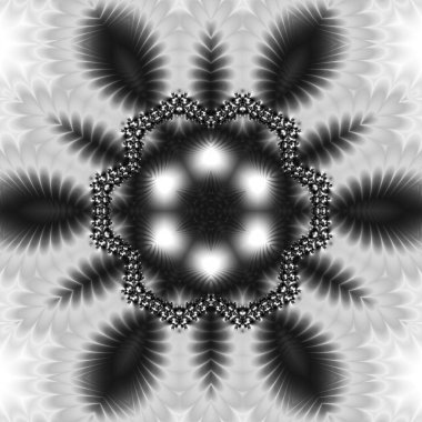 Soyut Bilgisayar Fraktal Tasarımı. Fraktal hiç bitmeyen bir desen. Fraktallar, farklı ölçeklerde kendine benzeyen sonsuz derecede karmaşık kalıplardır. Cep telefonu duvar kağıdı için harika.