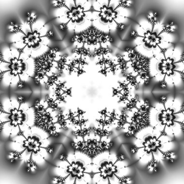 Soyut Bilgisayar Fraktal Tasarımı. Fraktal hiç bitmeyen bir desen. Fraktallar, farklı ölçeklerde kendine benzeyen sonsuz derecede karmaşık kalıplardır. Cep telefonu duvar kağıdı için harika.