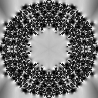 Soyut Bilgisayar Fraktal Tasarımı. Fraktal hiç bitmeyen bir desen. Fraktallar, farklı ölçeklerde kendine benzeyen sonsuz derecede karmaşık kalıplardır. Cep telefonu duvar kağıdı için harika.