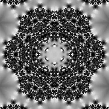 Soyut Bilgisayar Fraktal Tasarımı. Fraktal hiç bitmeyen bir desen. Fraktallar, farklı ölçeklerde kendine benzeyen sonsuz derecede karmaşık kalıplardır. Cep telefonu duvar kağıdı için harika.