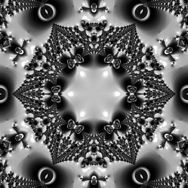 Soyut Bilgisayar Fraktal Tasarımı. Fraktal hiç bitmeyen bir desen. Fraktallar, farklı ölçeklerde kendine benzeyen sonsuz derecede karmaşık kalıplardır. Cep telefonu duvar kağıdı için harika.